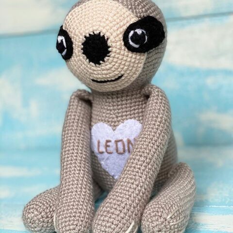 AMIGURUMI SLOTH FREE CROCHET PATTERN – All Free Amigurumi