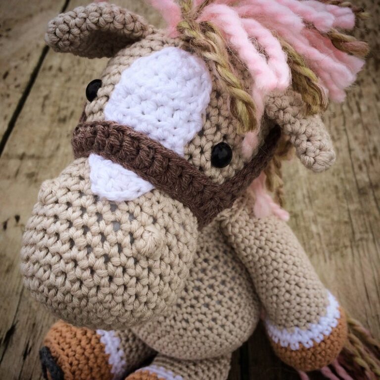 Amigurumi Cute Horse Free Pattern – All Free Amigurumi