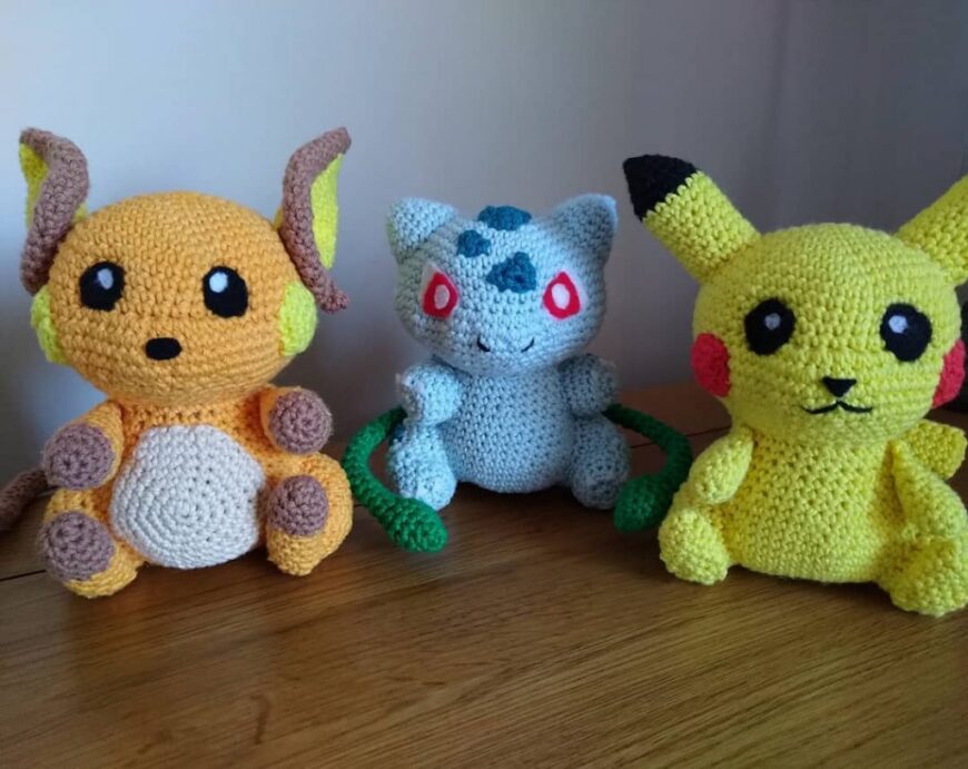 Amigurumi Cute Pokemon Free Pattern – All Free Amigurumi