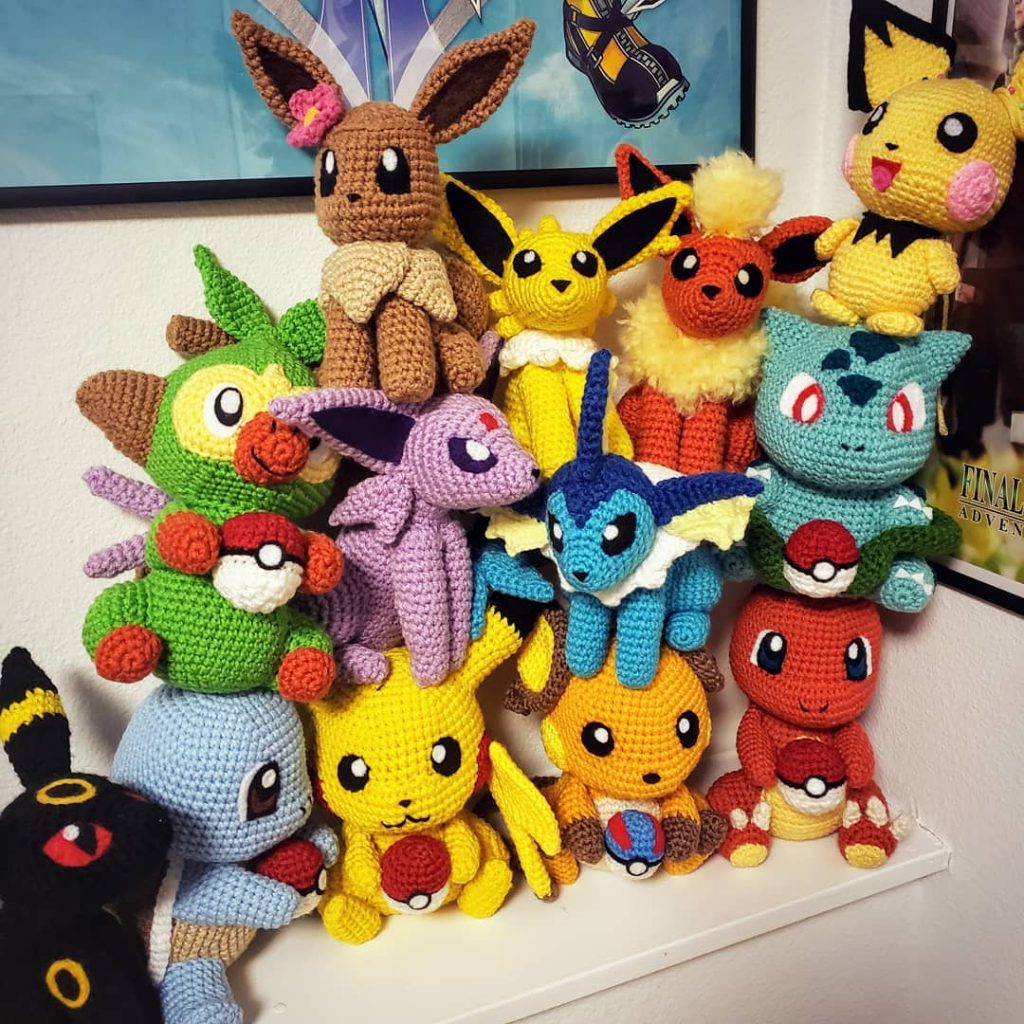 Amigurumi Cute Pokemon Free Pattern – All Free Amigurumi