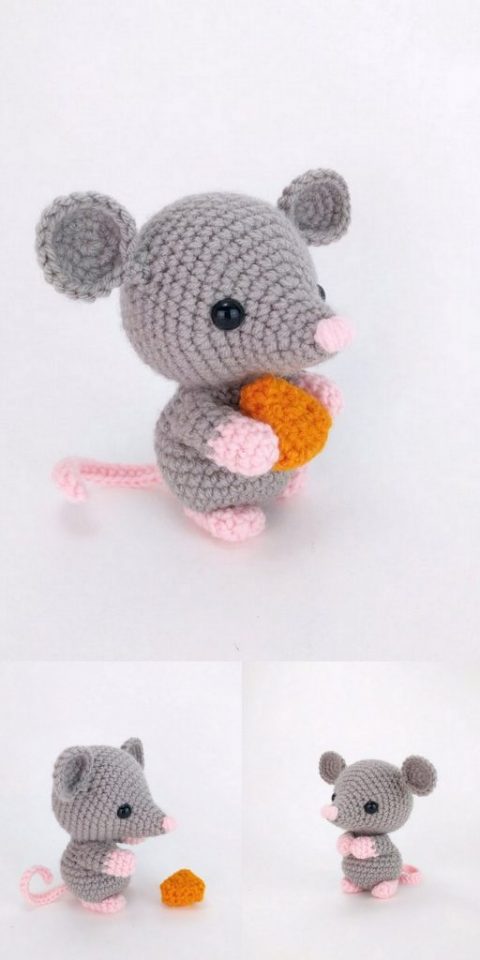 Amigurumi Grey Mouse Free Pattern – All Free Amigurumi