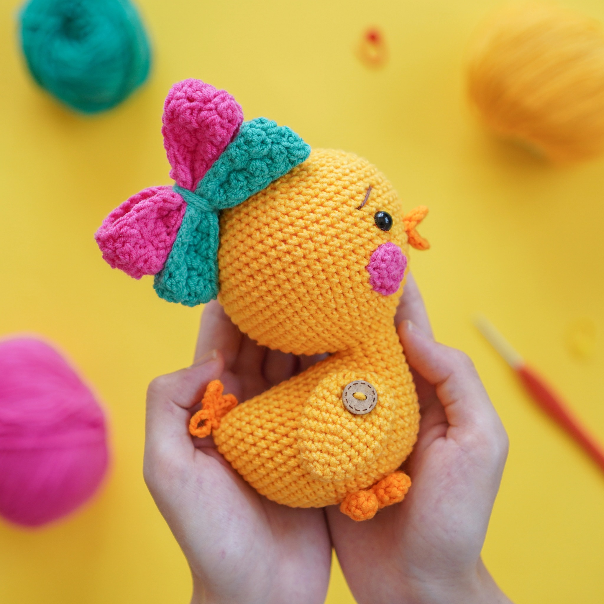 Duck Free Amigurumi Pattern – All Free Amigurumi