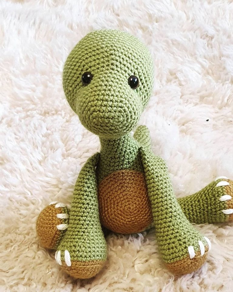 Brontosaurus Dinosaur Free Crochet Pattern All Free Amigurumi