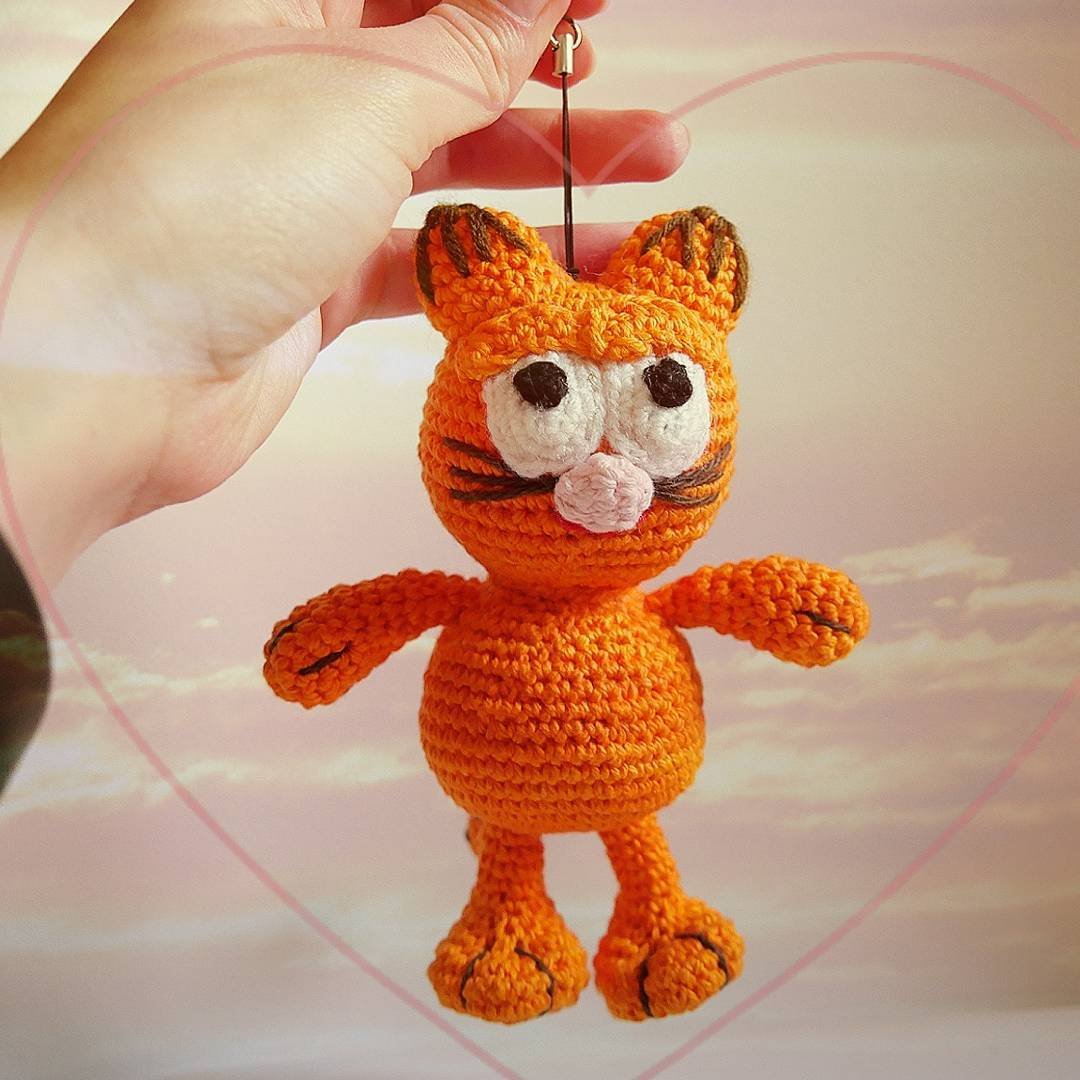 Garfield Free Crochet Pattern All Free Amigurumi