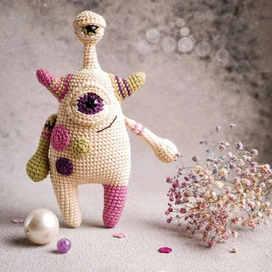 Little Monster Free Crochet Pattern – All Free Amigurumi