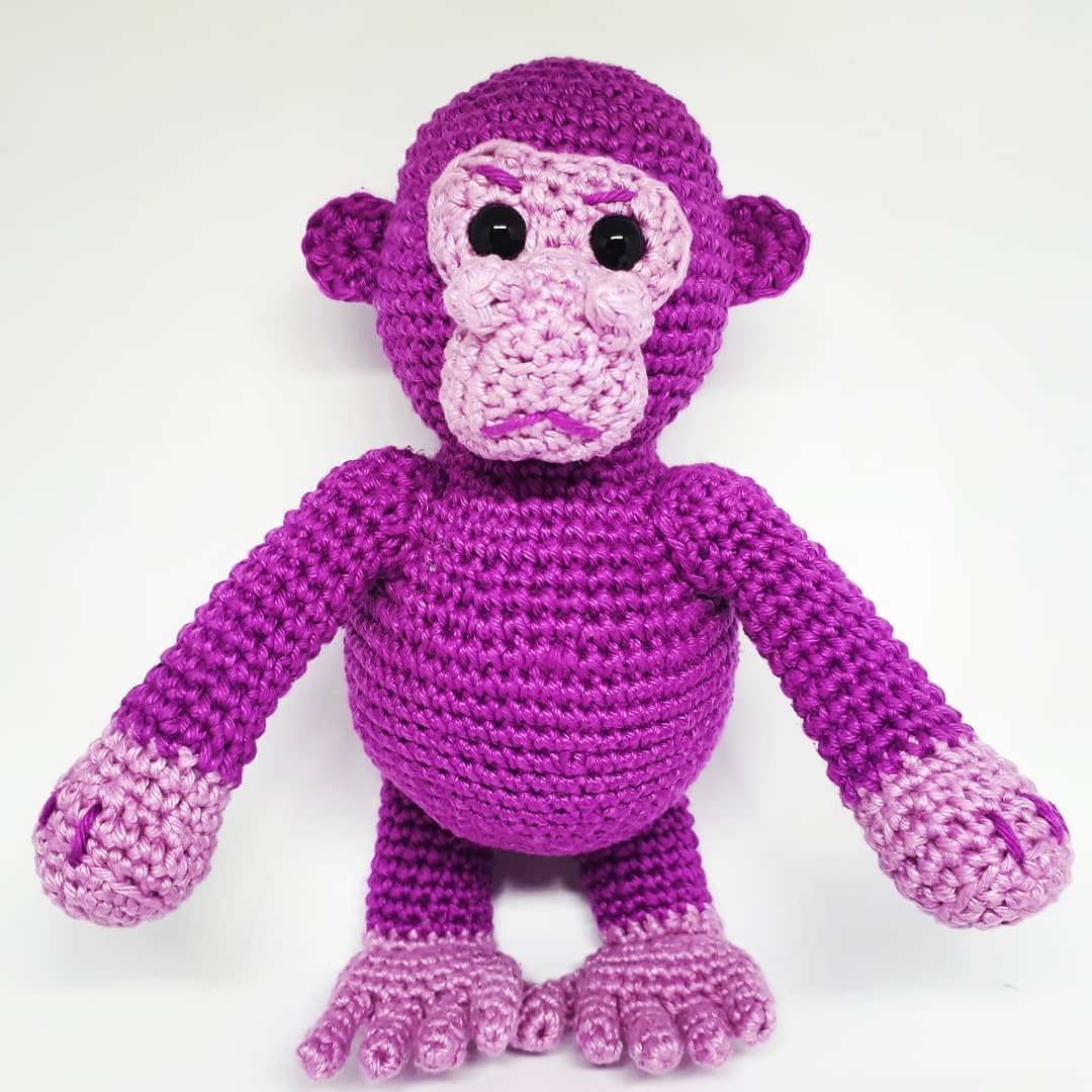 Amigurumi Gorilla Crochet Pattern All Free Amigurumi